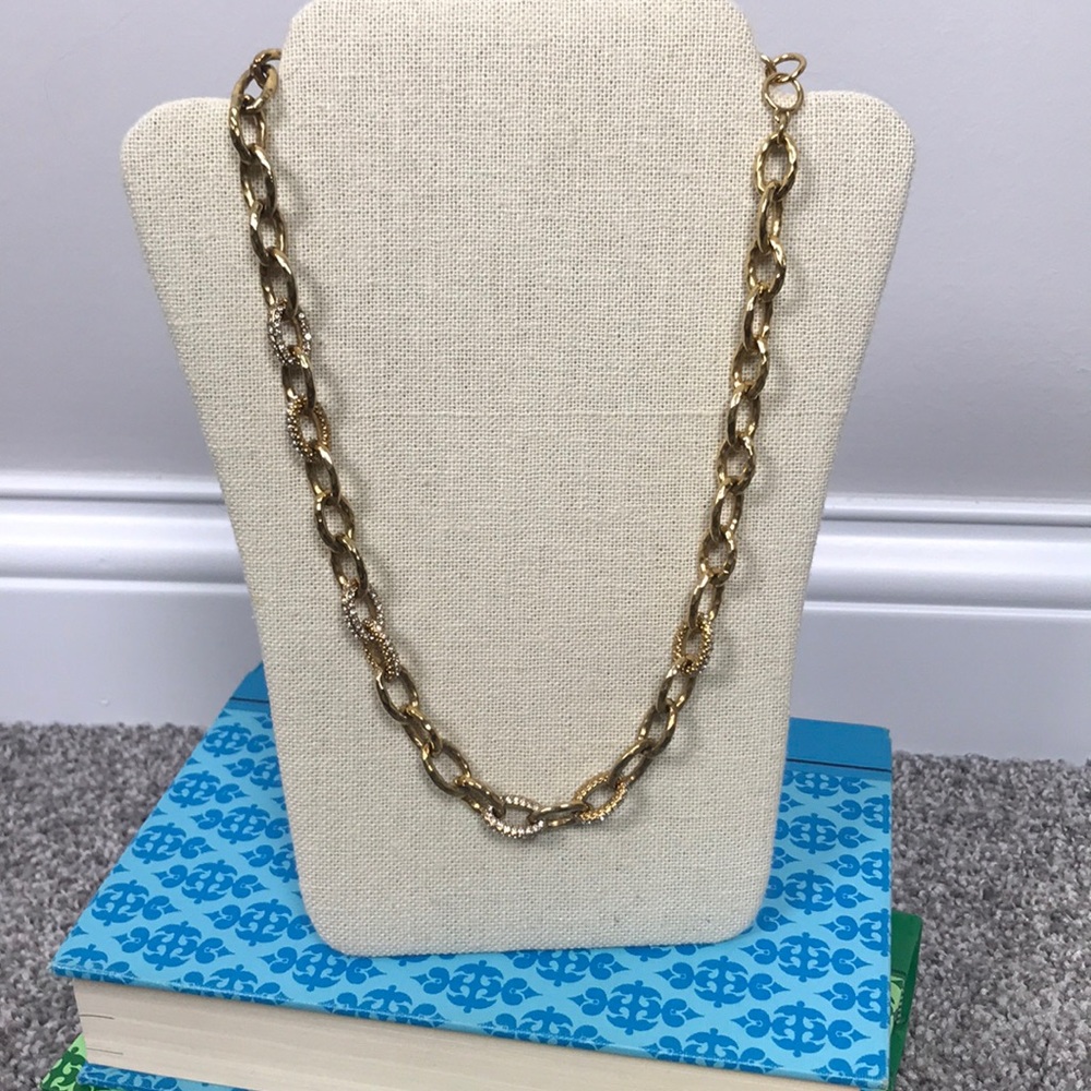 STELLA & DOT Christina Gold Chain Necklace